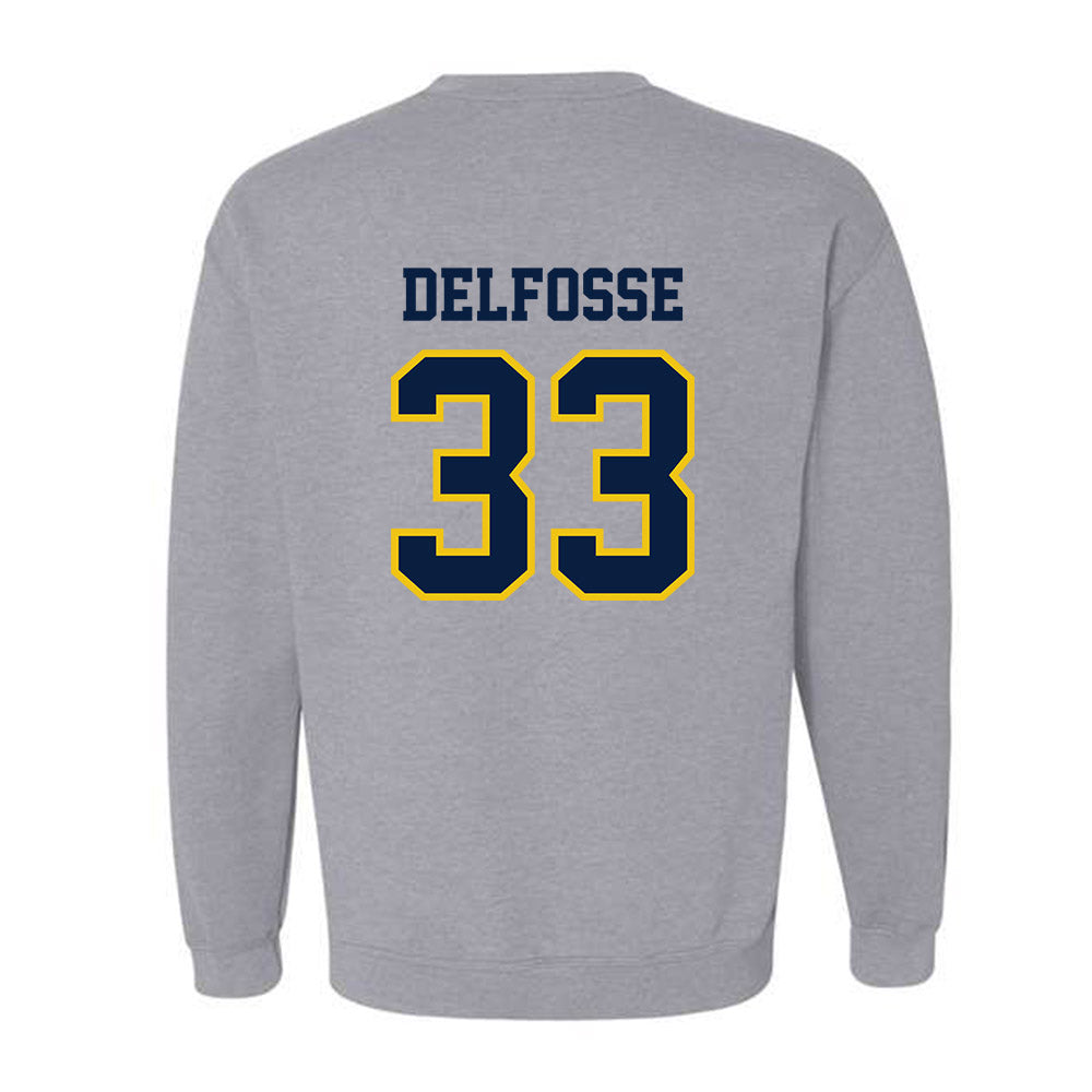 Michigan - NCAA Women's Basketball : Te'Yala Delfosse - Classic Shersey Crewneck Sweatshirt-1