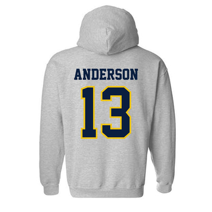 Michigan - NCAA Football : Caleb Anderson - Classic Shersey Hooded Sweatshirt-1