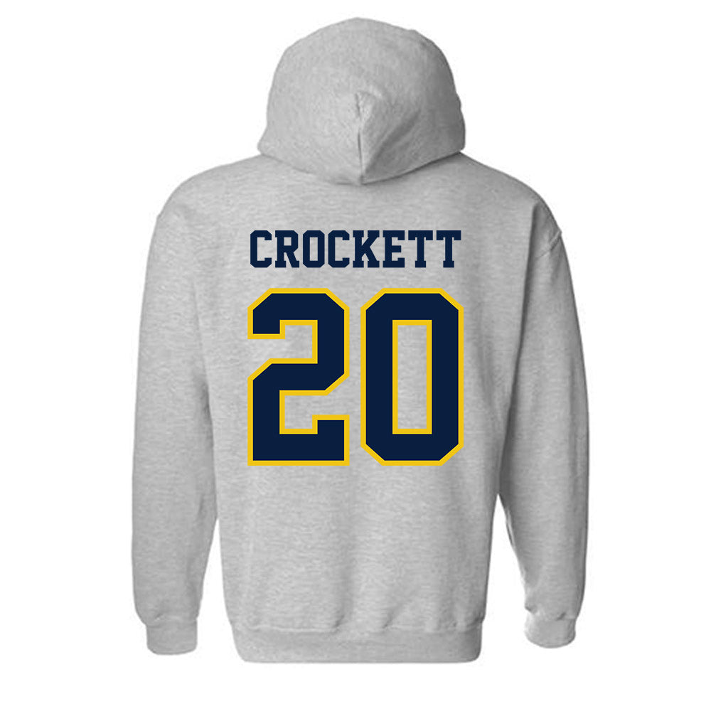 Michigan - NCAA Women's Basketball : Alyssa Crockett - Classic Shersey Hooded Sweatshirt-1