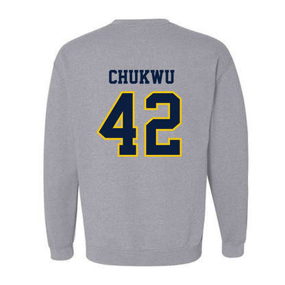 Michigan - NCAA Football : Jeffrey Chukwu - Classic Shersey Crewneck Sweatshirt-1
