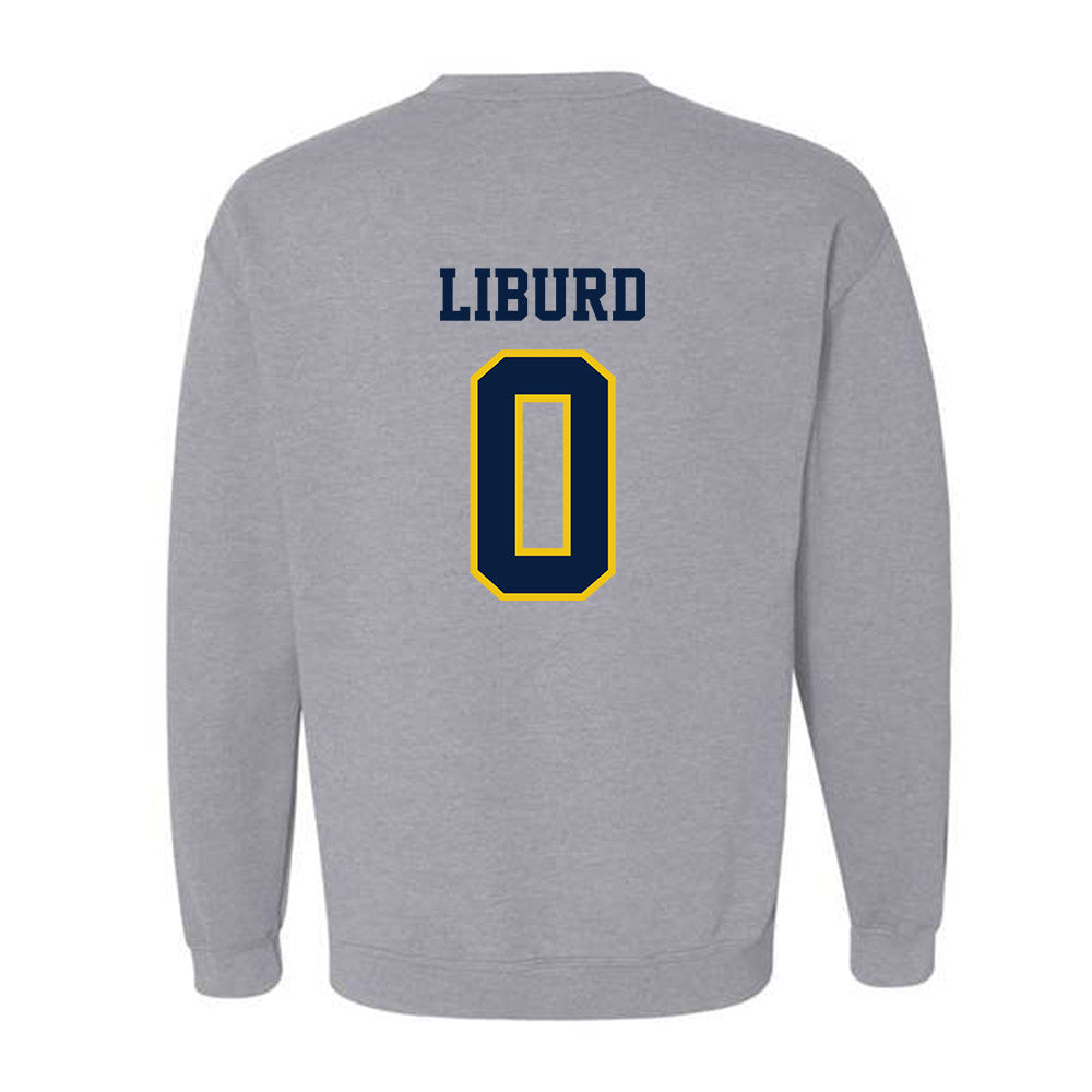 Michigan - NCAA Men's Basketball : Ricky Liburd - Classic Shersey Crewneck Sweatshirt-1