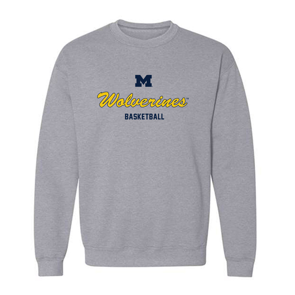 Michigan - NCAA Women's Basketball : Ally VanTimmeren - Classic Shersey Crewneck Sweatshirt-0