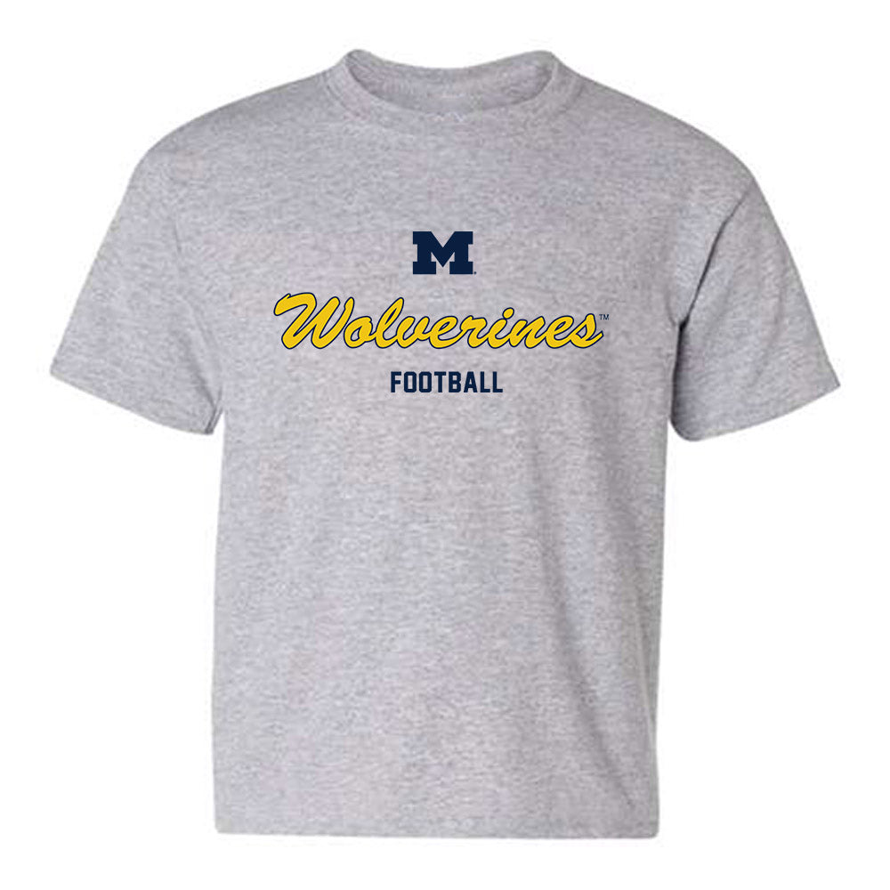 Michigan - NCAA Football : Hogan Hansen - Classic Shersey Youth T-Shirt-0