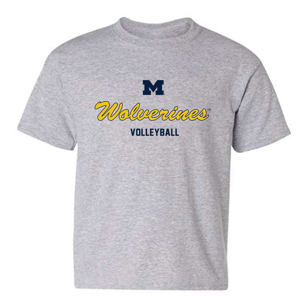 Michigan - NCAA Women's Volleyball : Lydia Johnson - Classic Shersey Youth T-Shirt-0