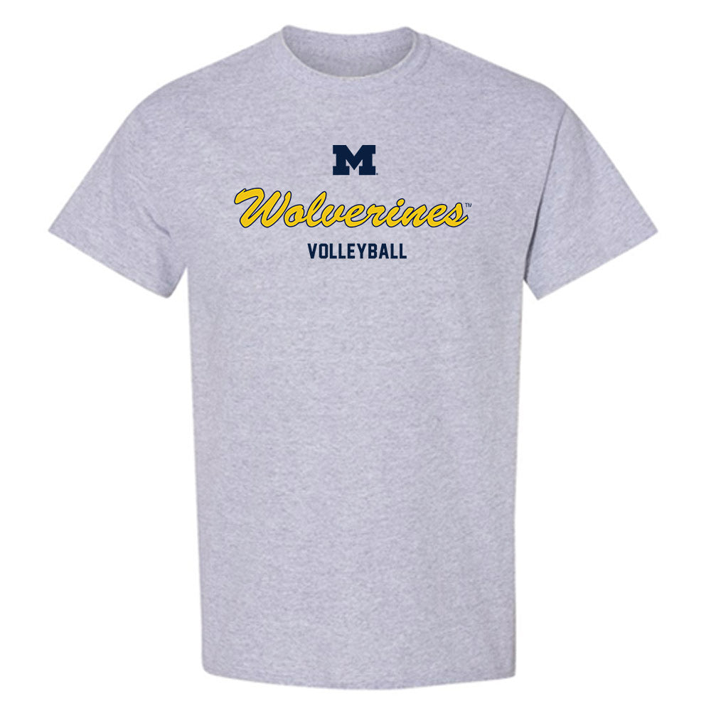 Michigan - NCAA Women's Volleyball : Ella Demetrician - Classic Shersey T-Shirt-0