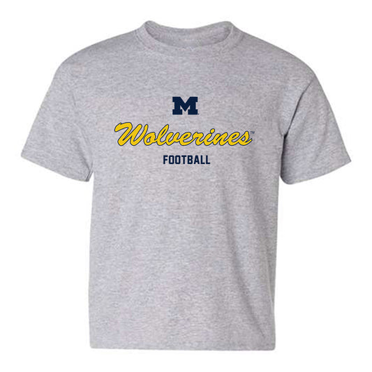 Michigan - NCAA Football : Ike Iwunnah - Classic Shersey Youth T-Shirt-0