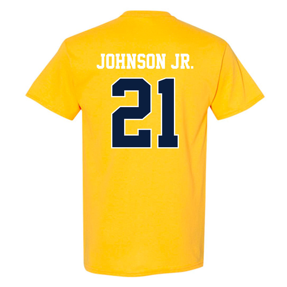 Michigan - NCAA Men's Basketball : Morez Johnson Jr. - Sports Shersey T-Shirt-1
