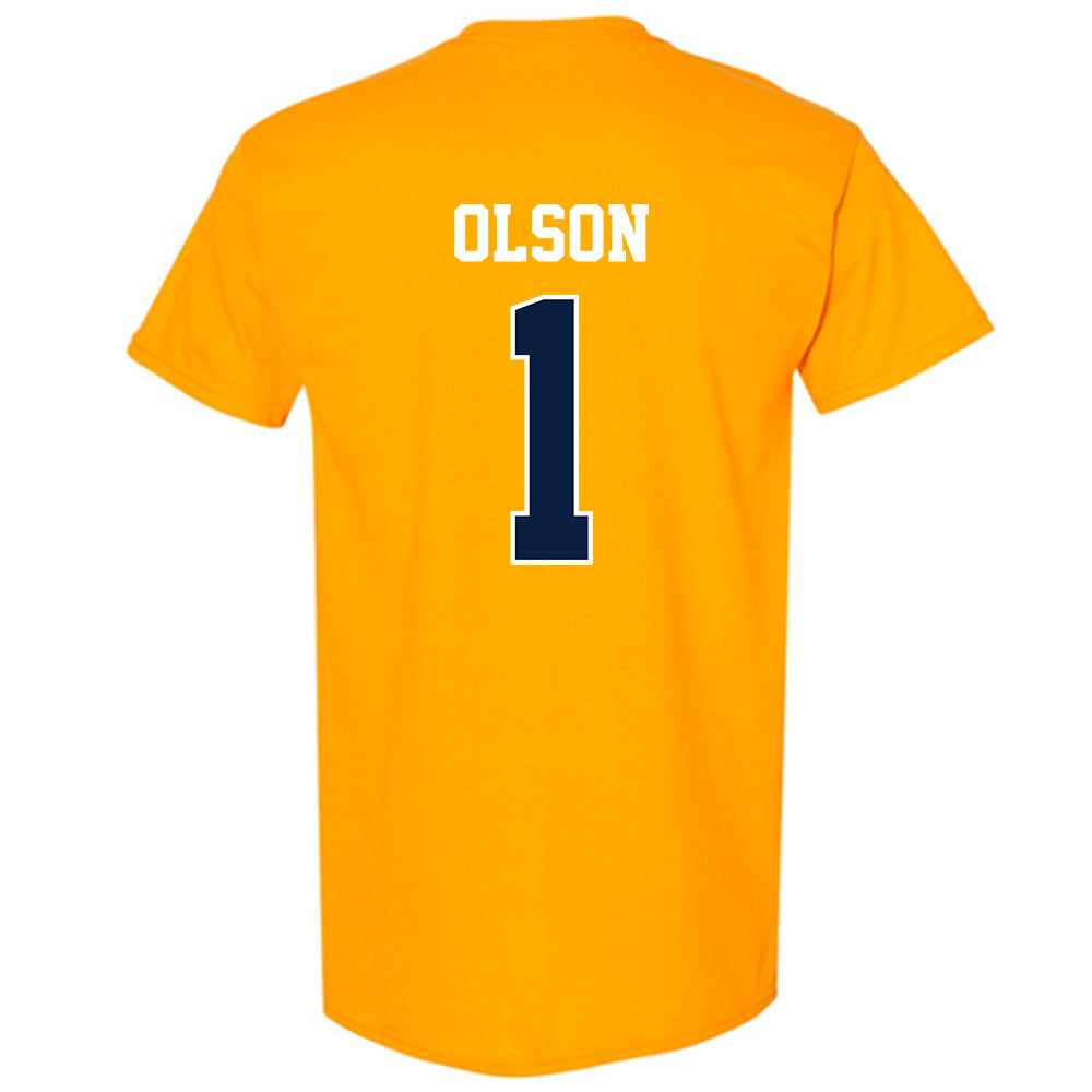 Michigan - NCAA Women's Basketball : Olivia Olson - Sports Shersey T-Shirt-1