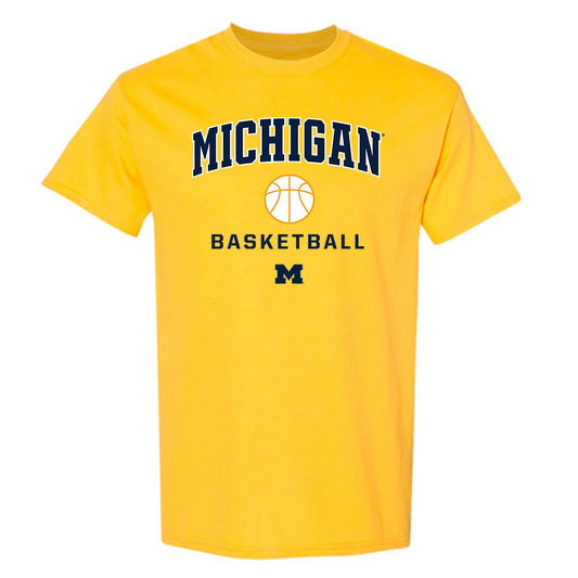 Michigan - NCAA Men's Basketball : Oscar Goodman - Sports Shersey T-Shirt-0