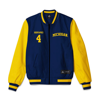 Michigan - NCAA Women's Volleyball : Ece Senyapici - Bomber Jacket-0
