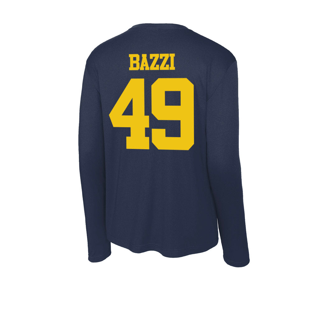 Michigan - NCAA Football : Adam Bazzi - Activewear Long Sleeve T-Shirt-1