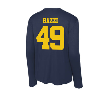 Michigan - NCAA Football : Adam Bazzi - Activewear Long Sleeve T-Shirt-1