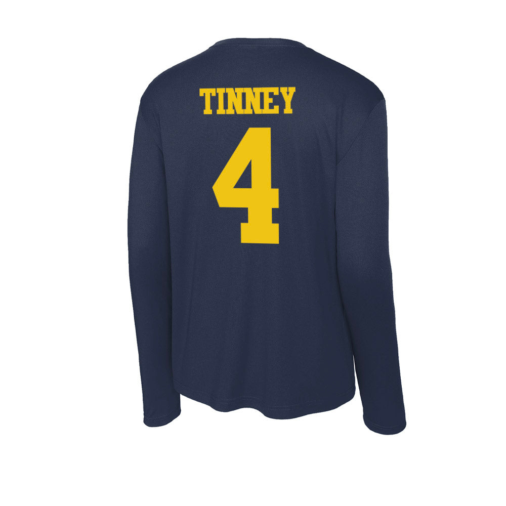 Michigan - NCAA Women's Lacrosse : Rylee Tinney - Activewear Long Sleeve T-Shirt-1