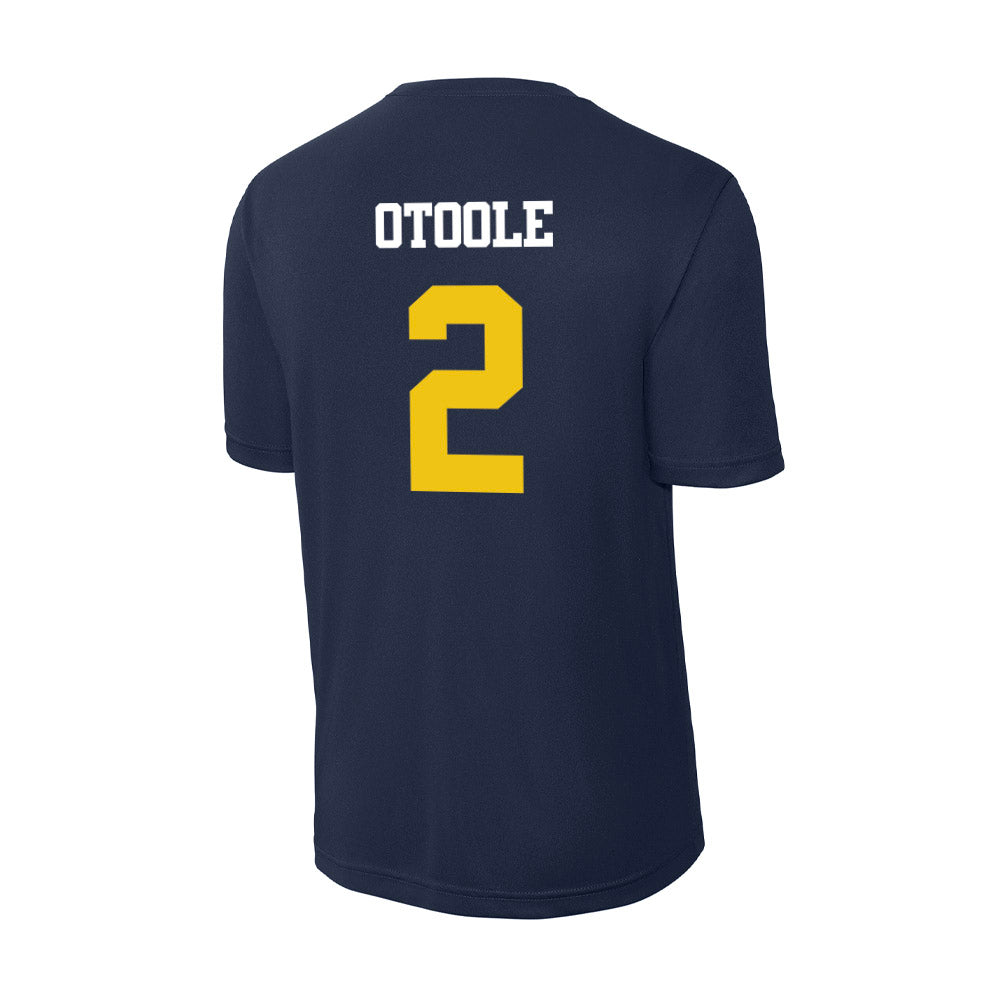 Michigan - NCAA Men's Soccer : Patrick OToole - Activewear T-Shirt-1