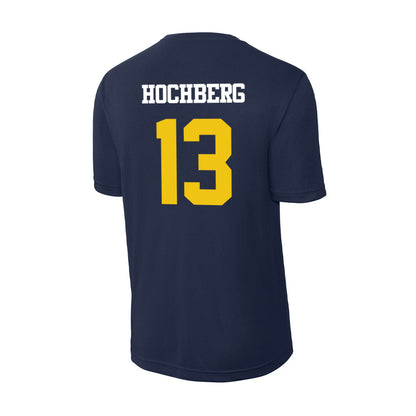 Michigan - NCAA Men's Basketball : Harrison Hochberg - Activewear T-Shirt-1