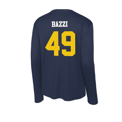 Michigan - NCAA Football : Adam Bazzi - Activewear Long Sleeve T-Shirt-1