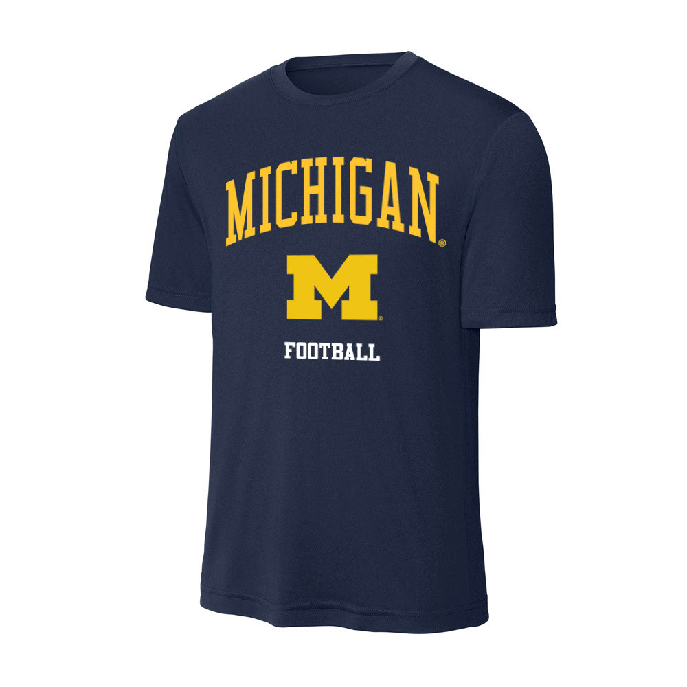 Michigan - NCAA Football : Bryce Wilcox - Activewear T-Shirt-0