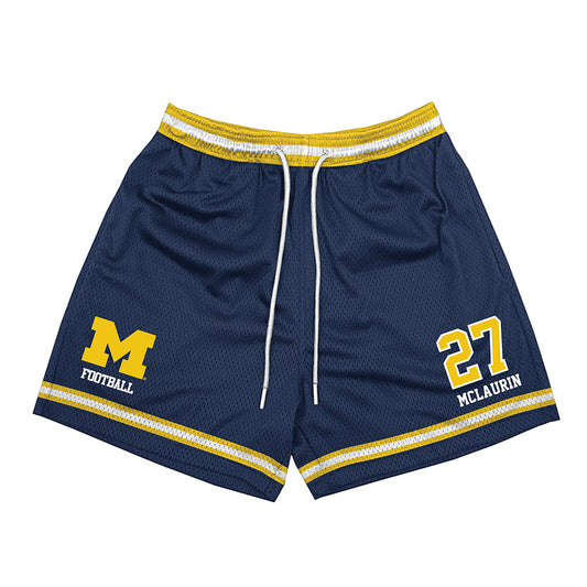 Michigan - NCAA Football : Tyler McLaurin - Shorts-0