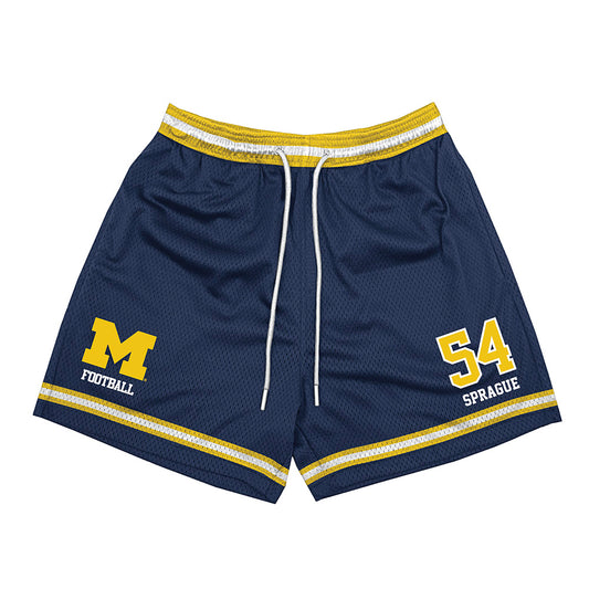 Michigan - NCAA Football : Andrew Sprague - Shorts-0