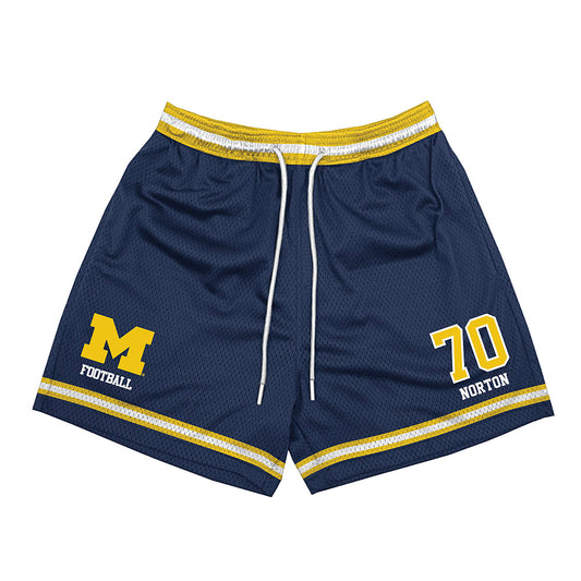 Michigan - NCAA Football : Brady Norton - Shorts-0