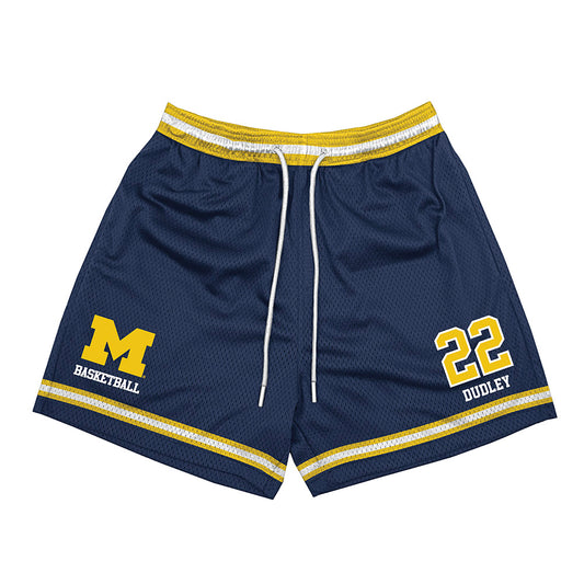 Michigan - NCAA Women's Basketball : Kendall Dudley - Shorts-0