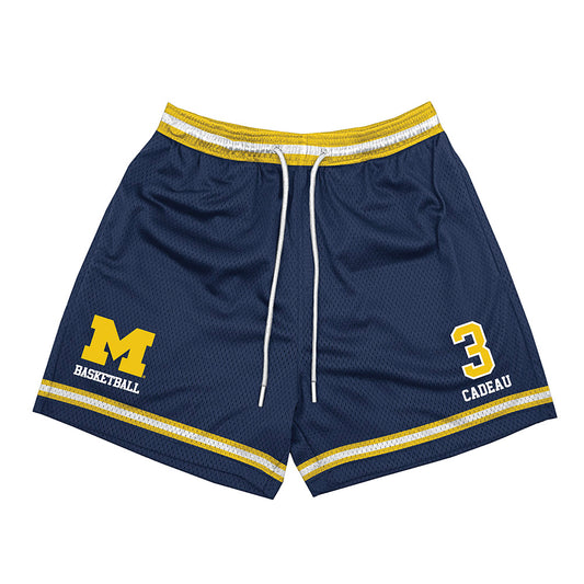 Michigan - NCAA Men's Basketball : Elliot Cadeau - Shorts-0