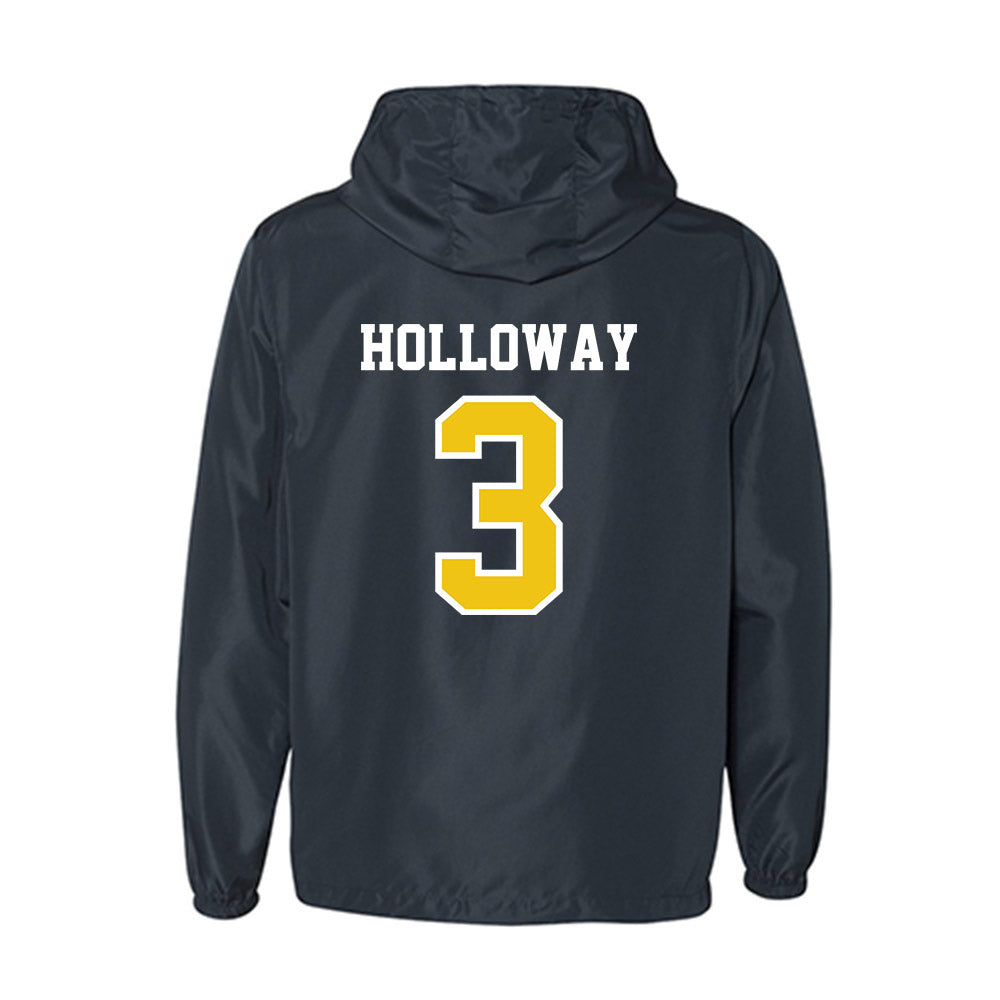 Michigan - NCAA Women's Basketball : Mila Holloway - Windbreaker-1