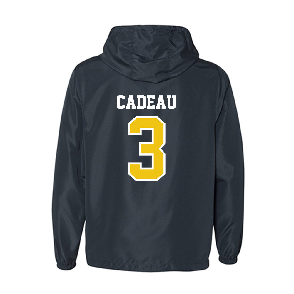 Michigan - NCAA Men's Basketball : Elliot Cadeau - Windbreaker-1