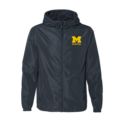 Michigan - NCAA Men's Basketball : Morez Johnson Jr. - Windbreaker-0