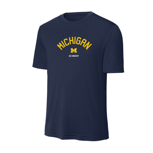 Michigan - NCAA Men's Ice Hockey : T.J. Hughes - Classic Shersey Activewear T-Shirt-0