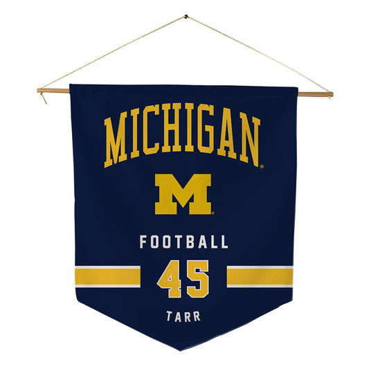 Michigan - NCAA Football : Greg Tarr - Pennant - 18" x 21"-0