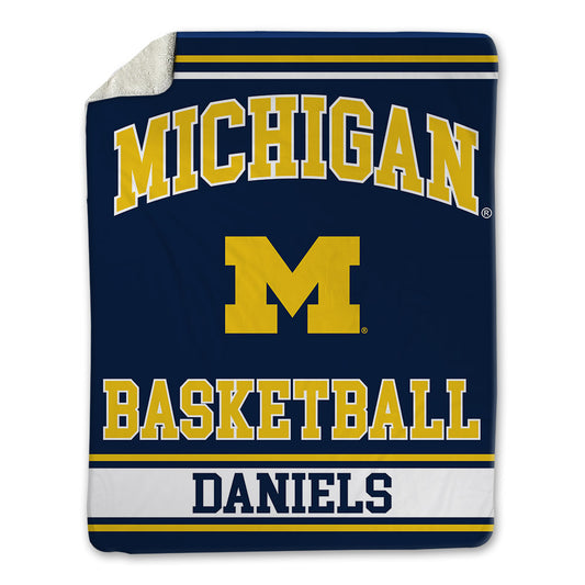 Michigan - NCAA Women's Basketball : Brooke Daniels - Blanket-0
