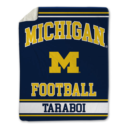 Michigan - NCAA Football : Dan Taraboi - Blanket-0