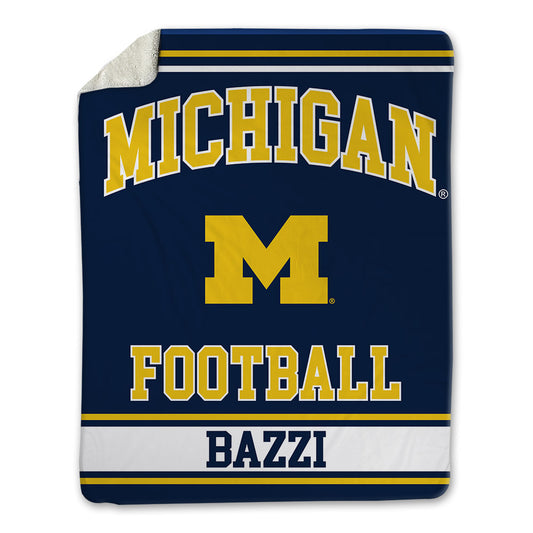 Michigan - NCAA Football : Adam Bazzi - Blanket-0