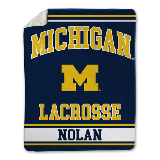 Michigan - NCAA Women's Lacrosse : Stella Nolan - Blanket-0