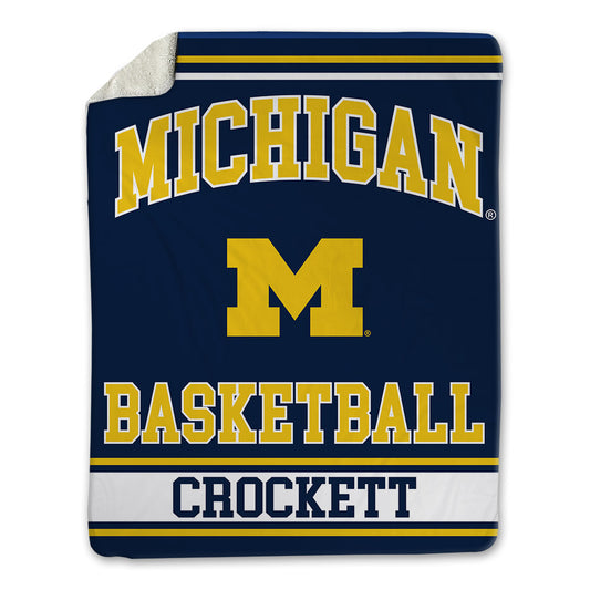 Michigan - NCAA Women's Basketball : Alyssa Crockett - Blanket-0
