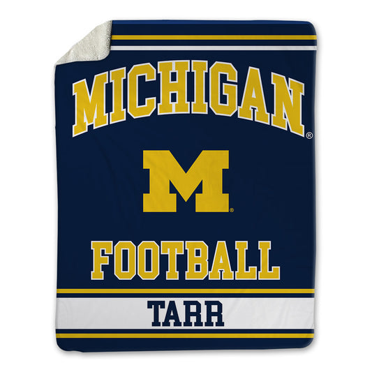 Michigan - NCAA Football : Greg Tarr - Blanket-0