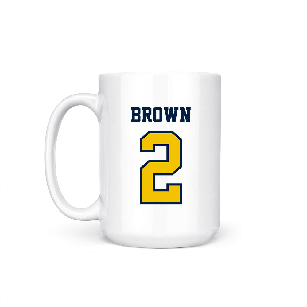 Michigan - NCAA Women's Basketball : Macy Brown - Coffee Mug-1