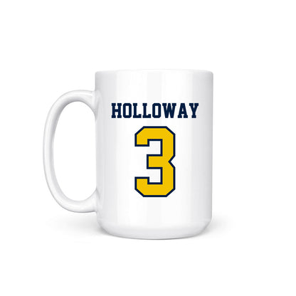 Michigan - NCAA Women's Basketball : Mila Holloway - Coffee Mug-1