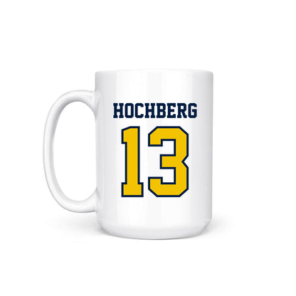 Michigan - NCAA Men's Basketball : Harrison Hochberg - Coffee Mug-1