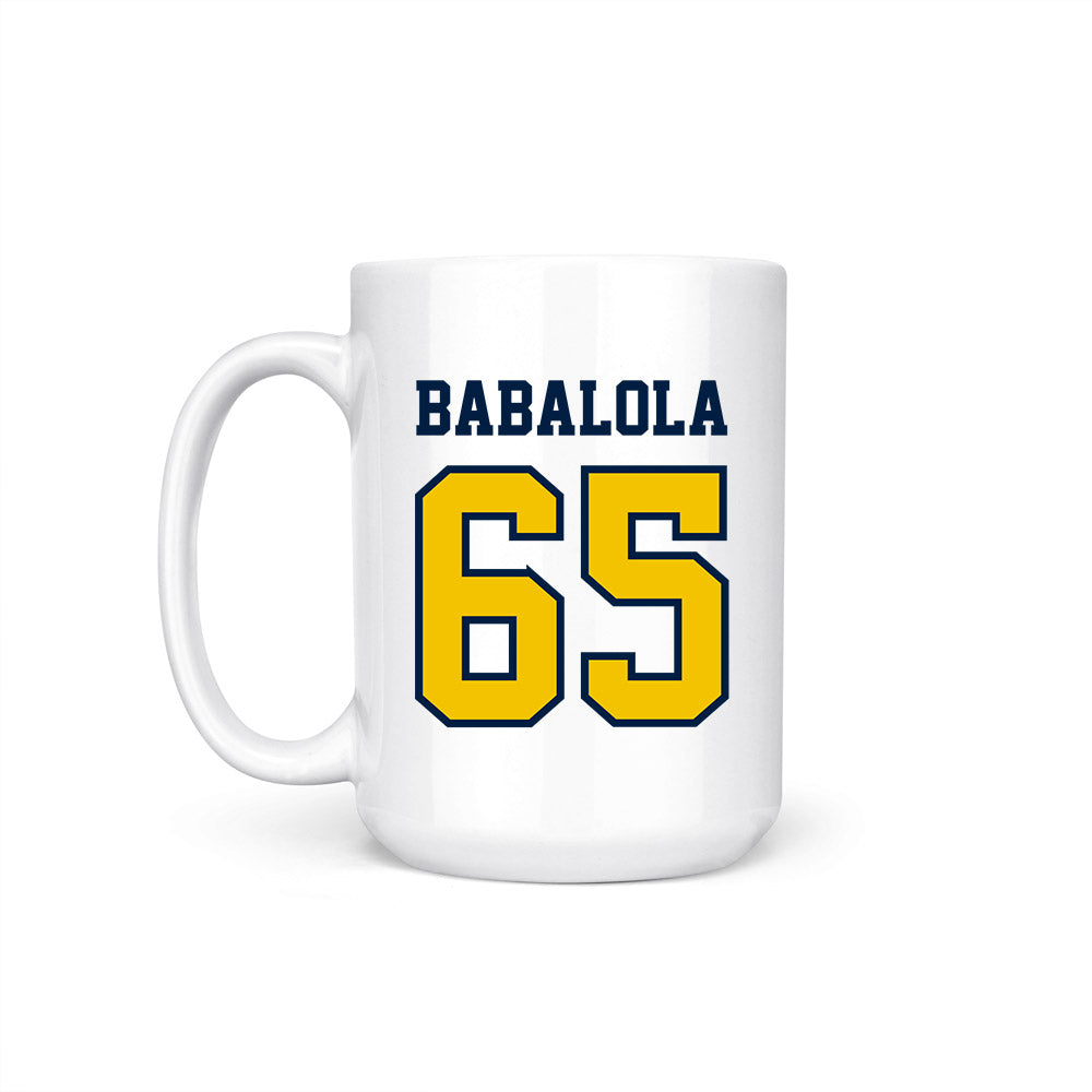 Michigan - NCAA Football : Andrew Babalola - Coffee Mug-1