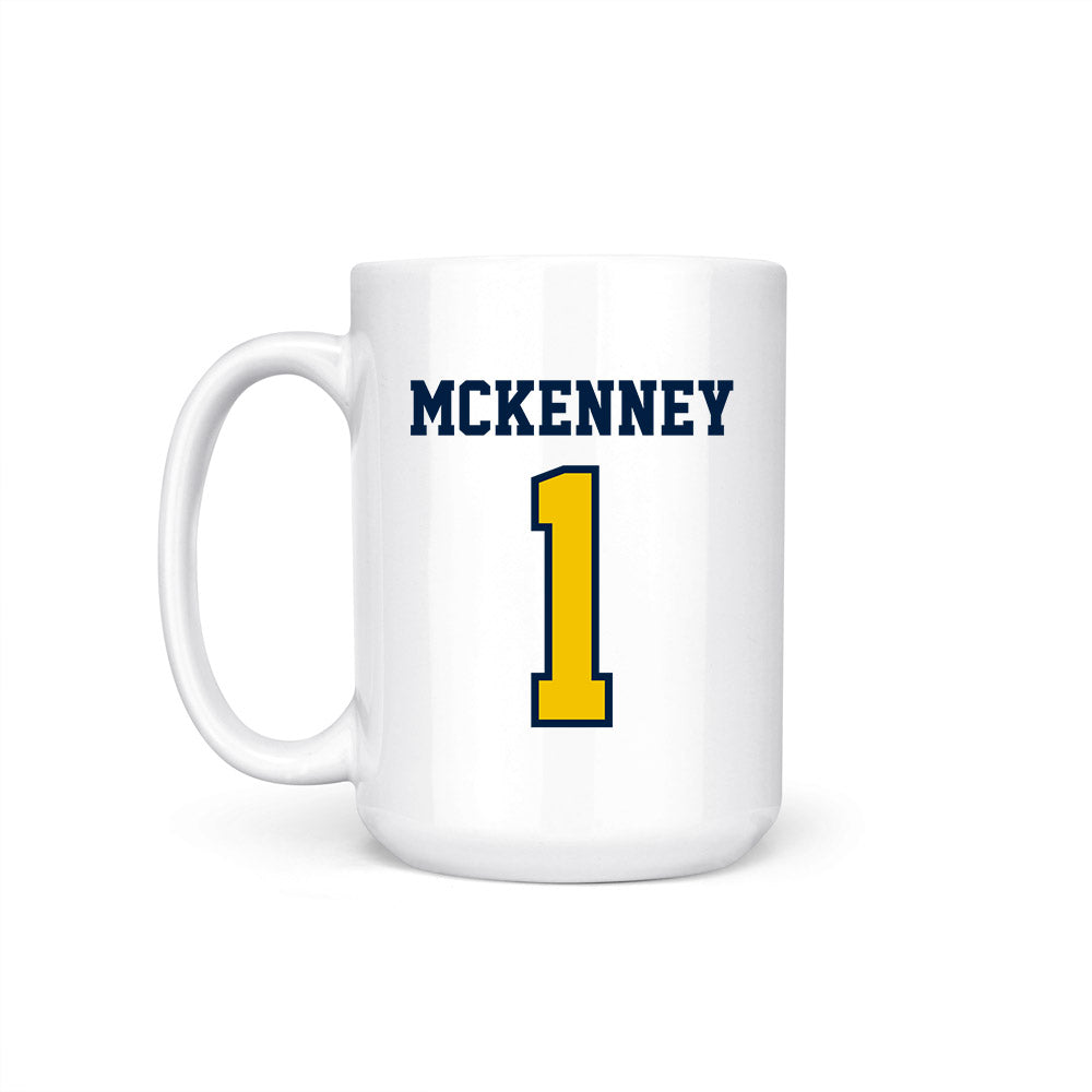 Michigan - NCAA Men's Basketball : Trey McKenney - Coffee Mug-1