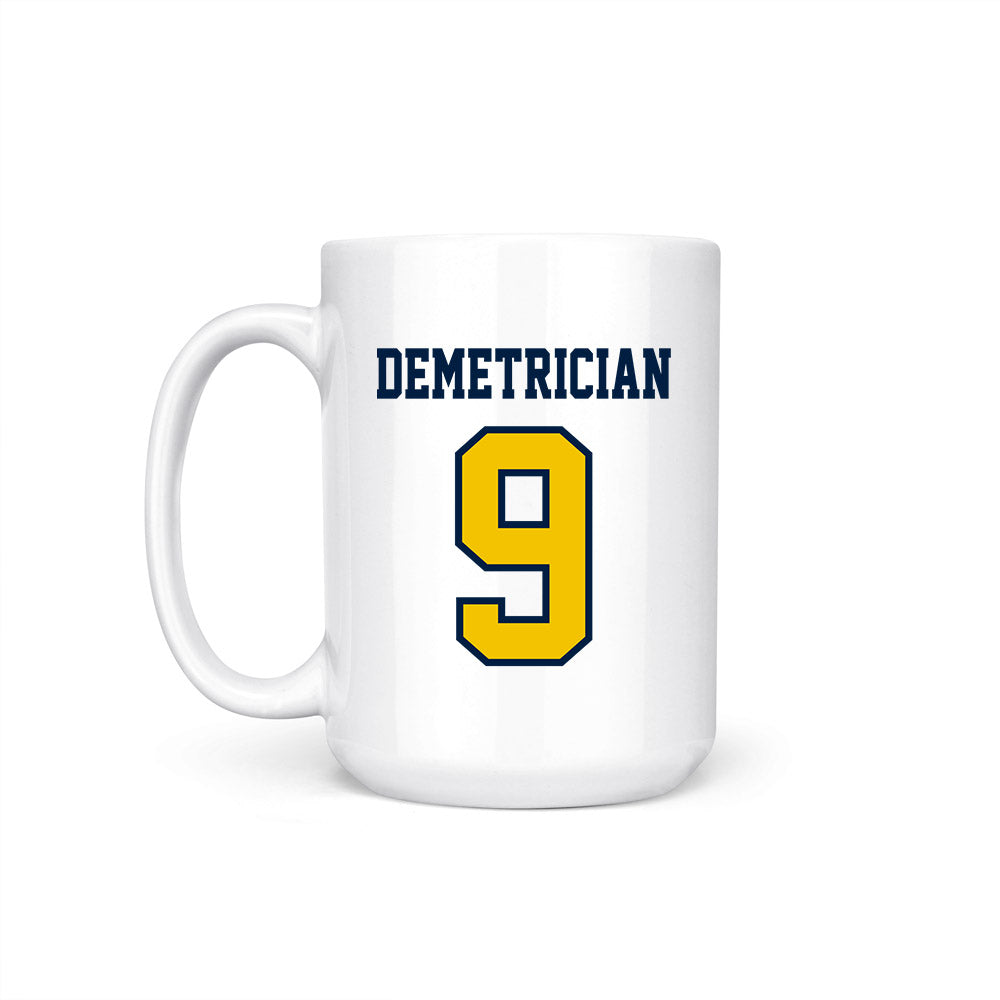 Michigan - NCAA Women's Volleyball : Ella Demetrician - Coffee Mug-1