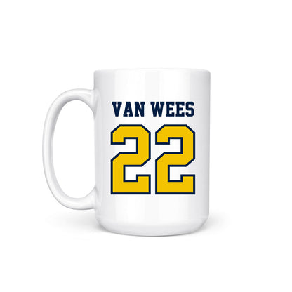 Michigan - NCAA Women's Lacrosse : Truus van Wees - Coffee Mug-1