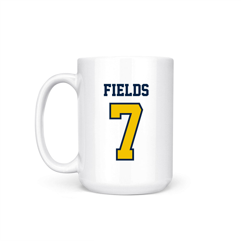 Michigan - NCAA Women's Basketball : Jessica Fields - Coffee Mug-1