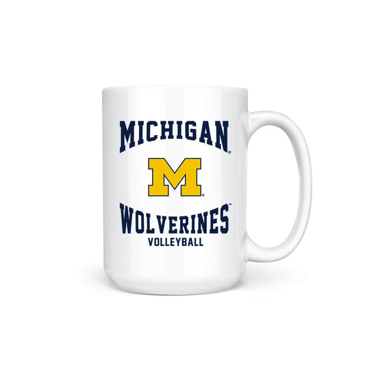 Michigan - NCAA Women's Volleyball : Ella Demetrician - Coffee Mug-0