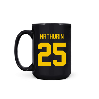 Michigan - NCAA Women's Basketball : McKenzie Mathurin - Coffee Mug-1