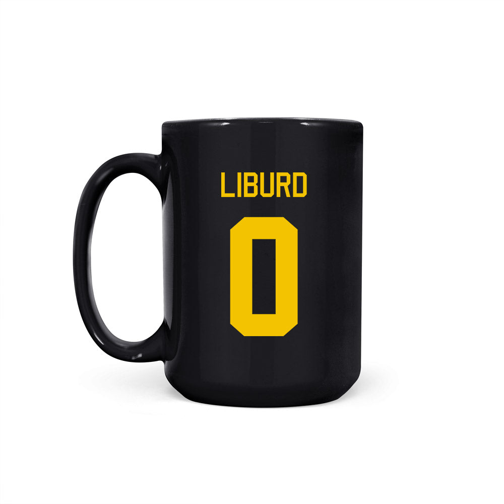 Michigan - NCAA Men's Basketball : Ricky Liburd - Coffee Mug-1
