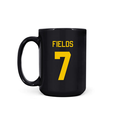 Michigan - NCAA Women's Basketball : Jessica Fields - Coffee Mug-1