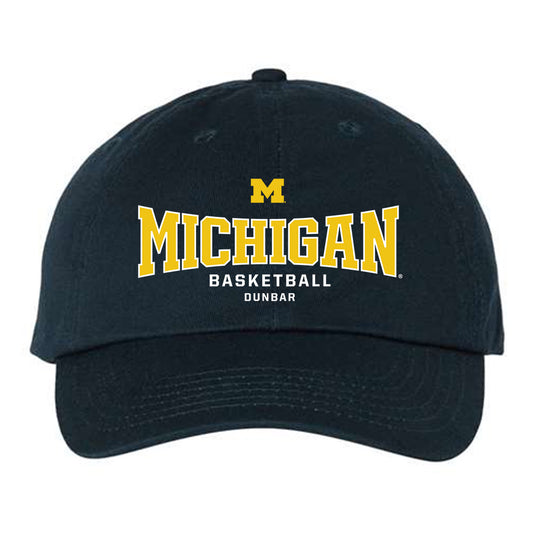 Michigan - NCAA Women's Basketball : Aaiyanna Dunbar - Dad Hat-0